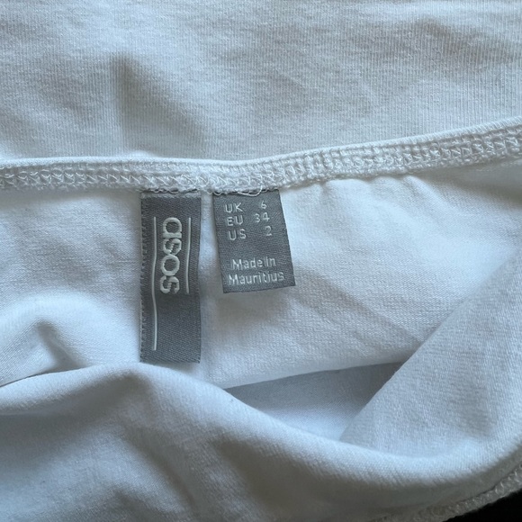 🌞 LAST CHANCE !! ASOS white tube top - Picture 2 of 2